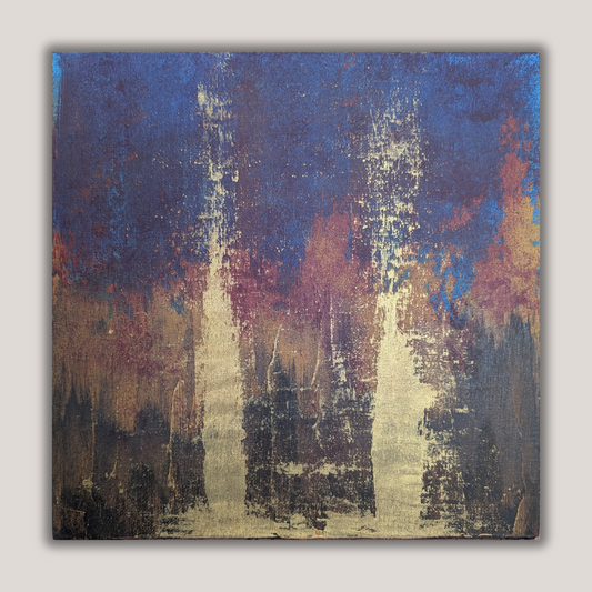 0422B - peinture acrylique originale 25x25cm (2025)