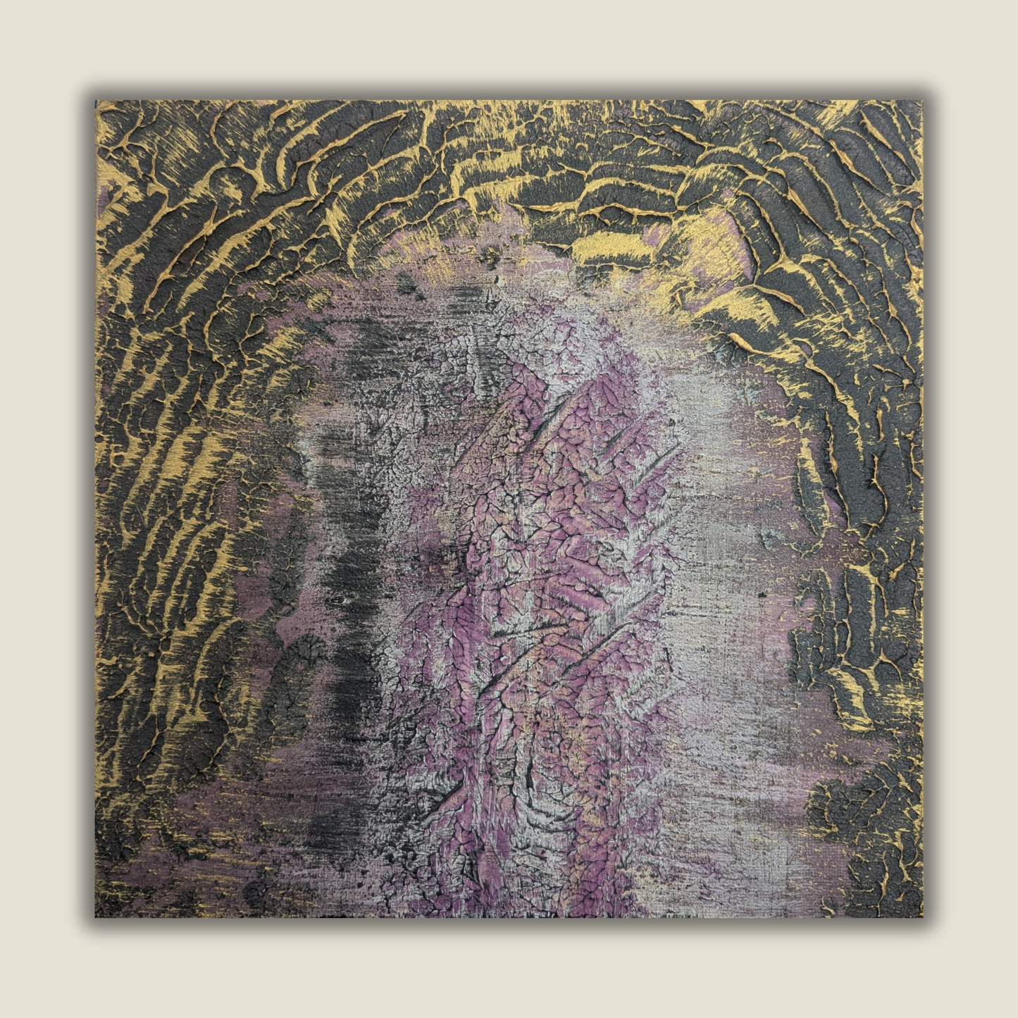 0408C - peinture acrylique originale 25x25cm (2025)