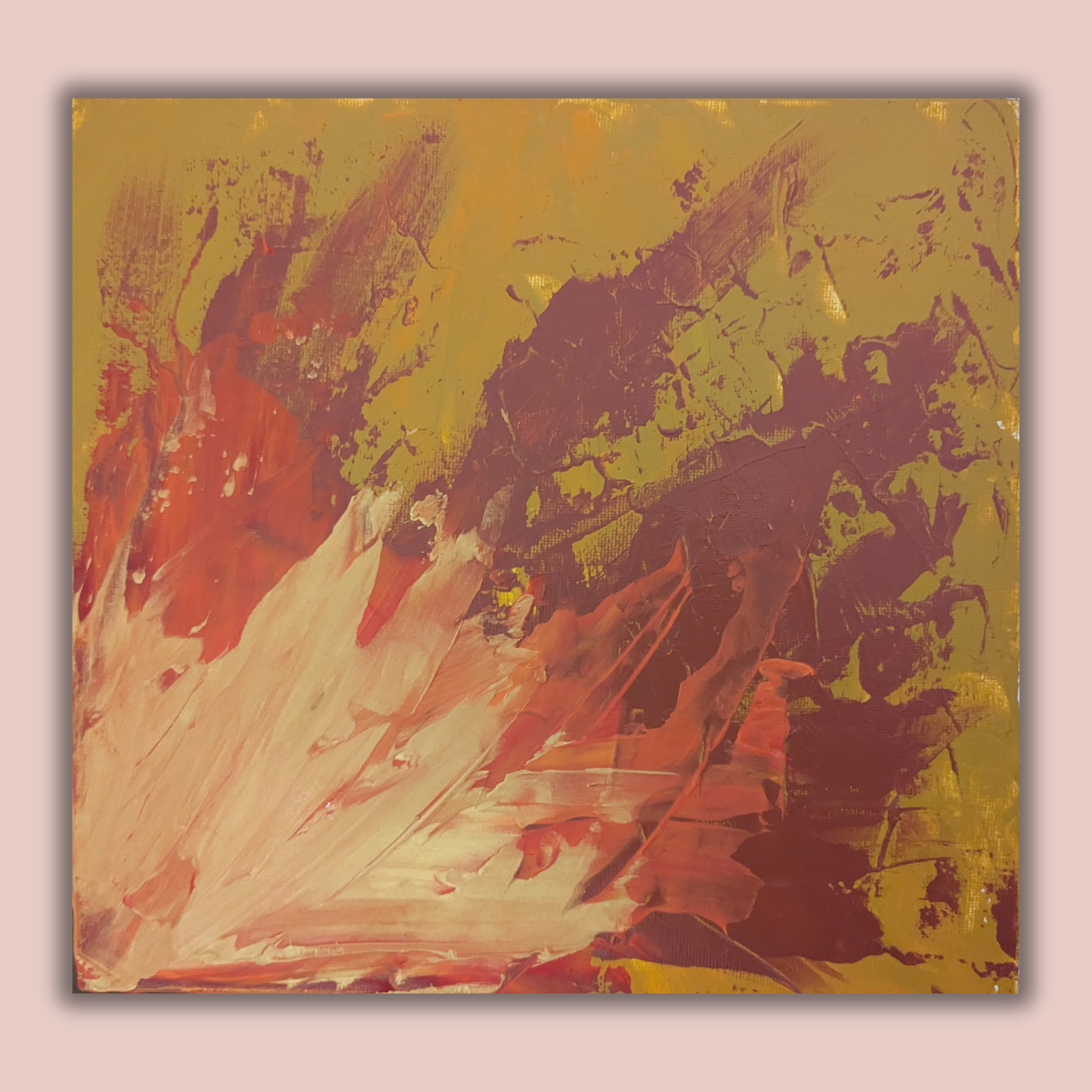 0206A - peinture acrylique originale 25x25cm (2025)