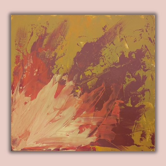 0206A - peinture acrylique originale 25x25cm (2025)