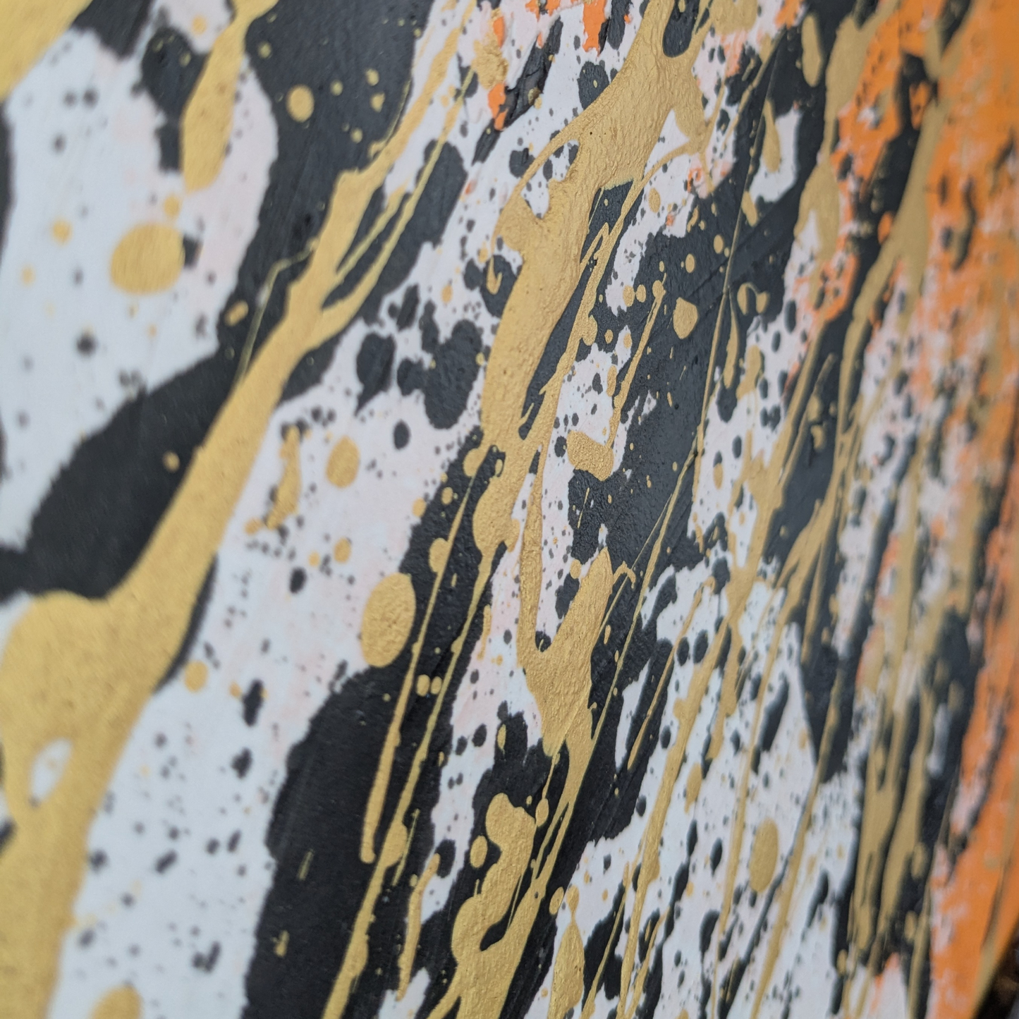 Les griffes de la mer - peinture acrylique originale 25x25cm (2025)