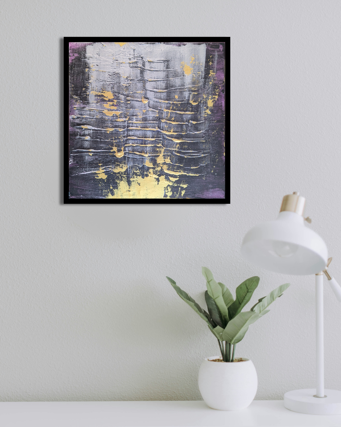 0228A - peinture acrylique originale 25x25cm (2025)