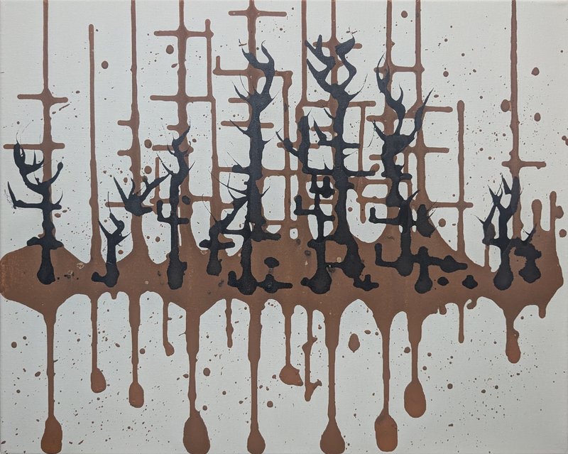 La forêt dans le ciel