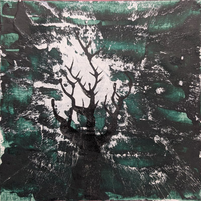 L'arbre sous l'orage